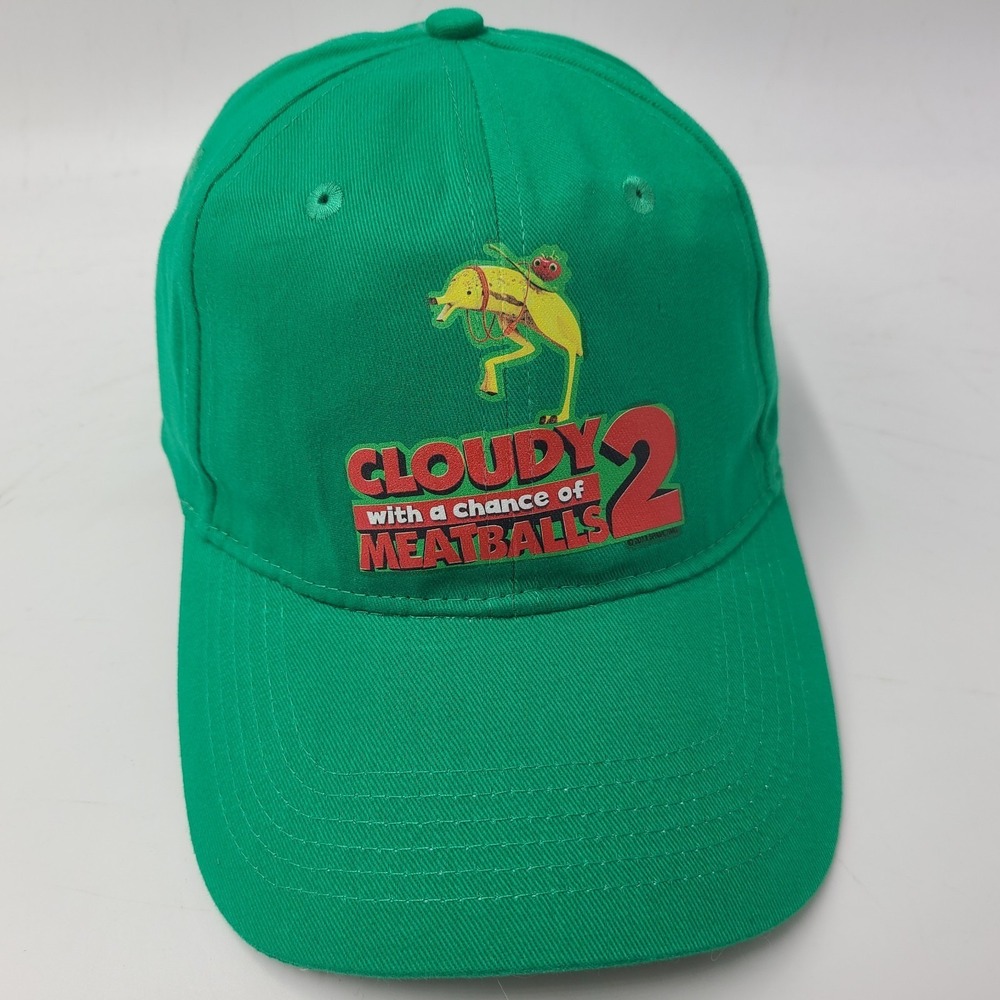 Cloudy With A Chance Of Meatballs‎ 2 Movie Promo Hat Adjustable 2013 Cartoon Men